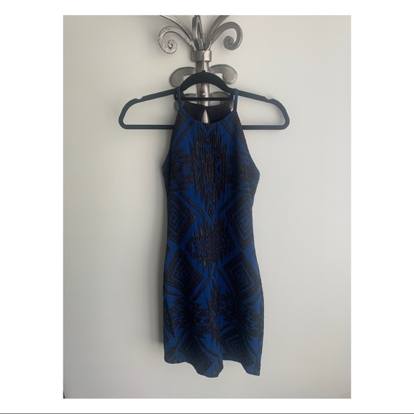 PARKER Printed Bodycon Dress (worn once) - Picture 5 of 8